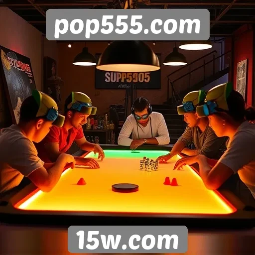 Como Pop555.com promove uma comunidade de jogadores